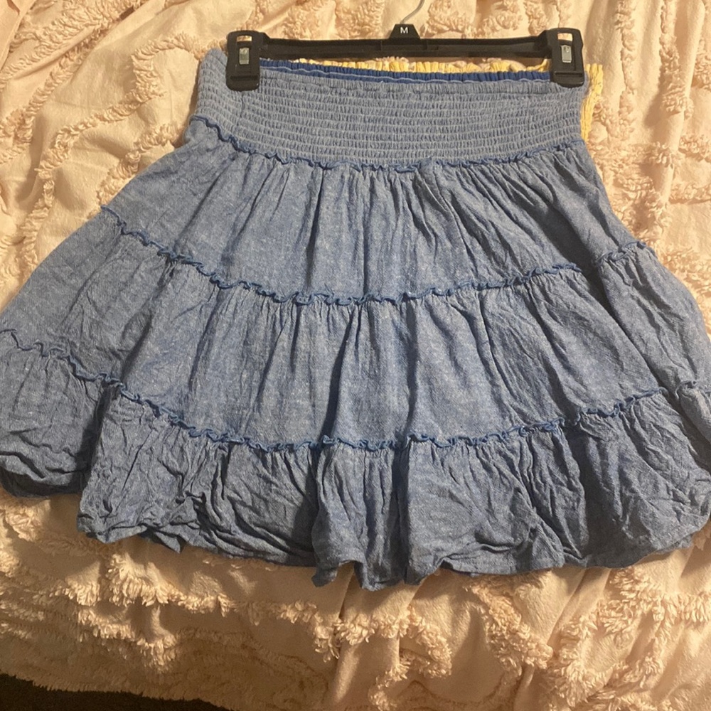 American eagle blue skirt